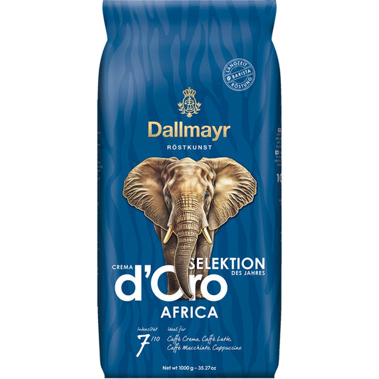 Dallmayr Kaffee Crema D'Oro Africa Africa ganze Bohne 1.000 g/Pack.