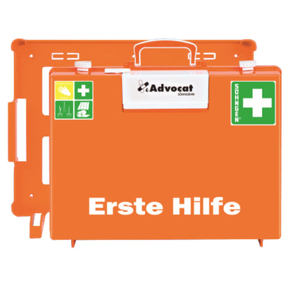 SÖHNGEN® Erste Hilfe Koffer Advocat ca. 40 x 30 x 15 cm (B x H x T) DIN 13169 orange