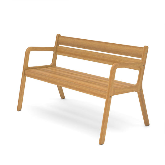 BEST Gartenbank Helsinki 140 x 85 x 69 cm (B x H x T) wetterfest Akazie akazie