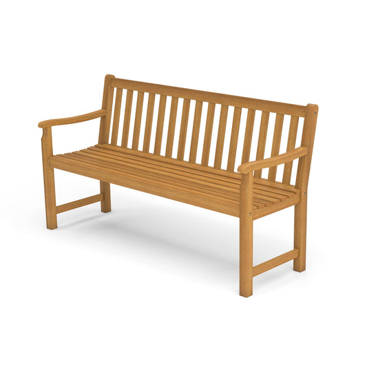 BEST Gartenbank Stockholm 150 x 83 x 55 cm (B x H x T) wetterfest Akazie akazie