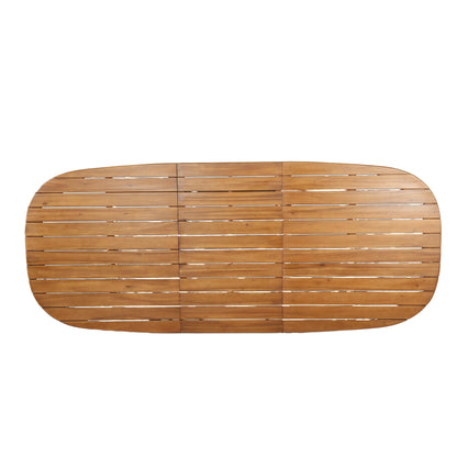 BEST Gartentisch Siena 180/240 x 75 x 100 cm (B x H x T) Akazie akazie