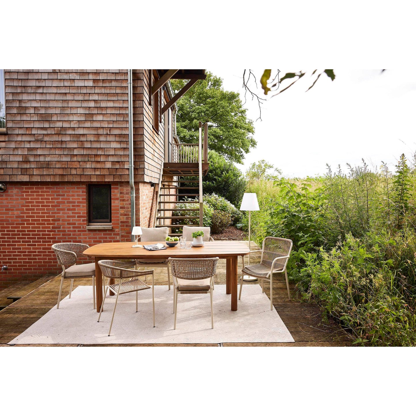 BEST Gartentisch Siena 180/240 x 75 x 100 cm (B x H x T) Akazie akazie