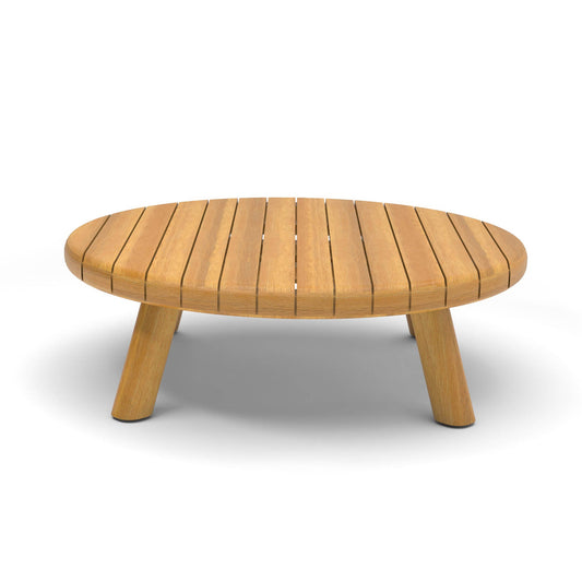 BEST Loungemöbel Matera Beistelltisch 80 x 25 x 80 cm (B x H x T)