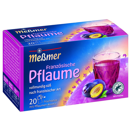 Meßmer Tee Französische Pflaume 20 Btl./Pack.
