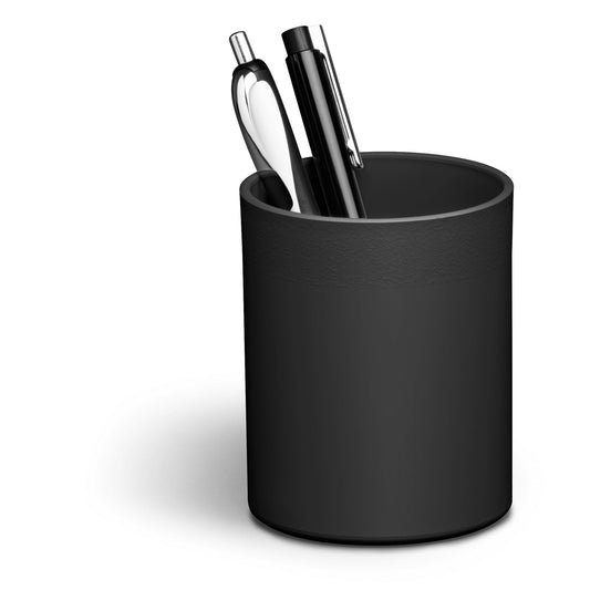 DURABLE Stifteköcher ECO 8 x 10 cm (Ø x H) Polystyrol, mind. 80 % recycelt schwarz