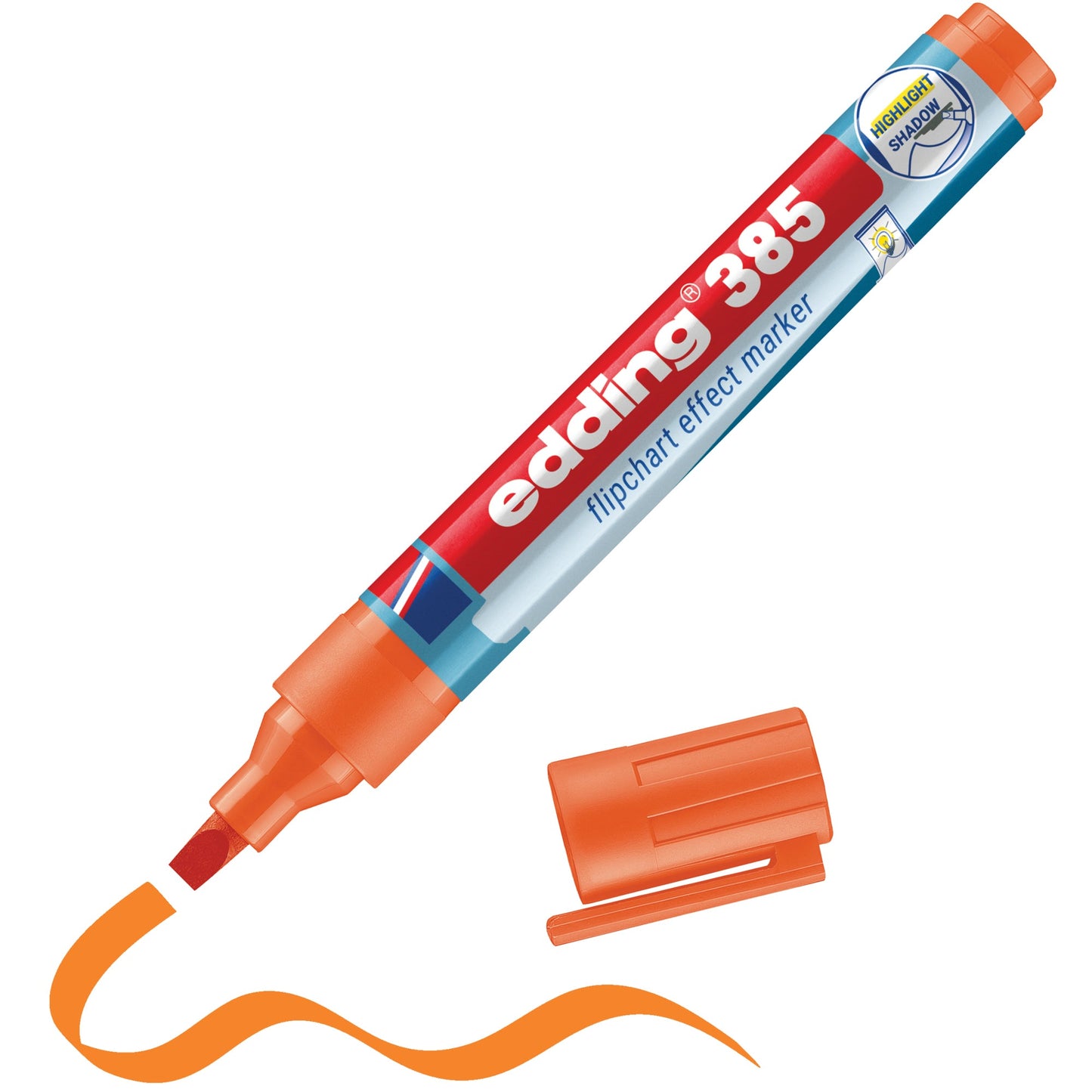 edding Flipchartmarker 385 effect 1-5mm orange