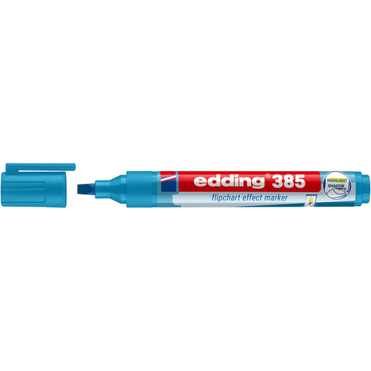 edding Flipchartmarker 385 effect 1-5mm hellblau