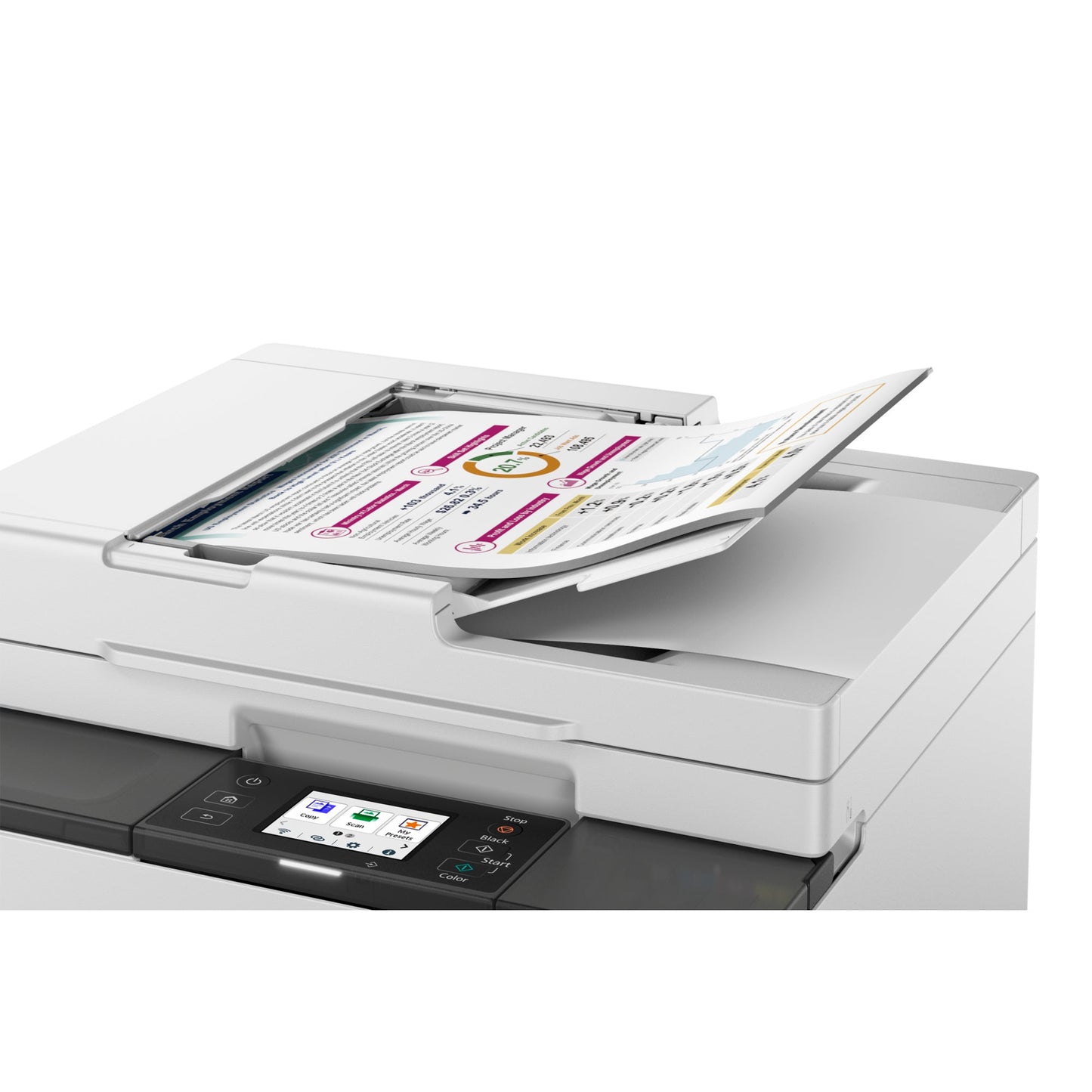 Canon Multifunktionsgerät MAXIFY GX2050 4:1 DIN A4 mit Farbdruck 37,4 x 22,5 x 38 cm (B x H x T)