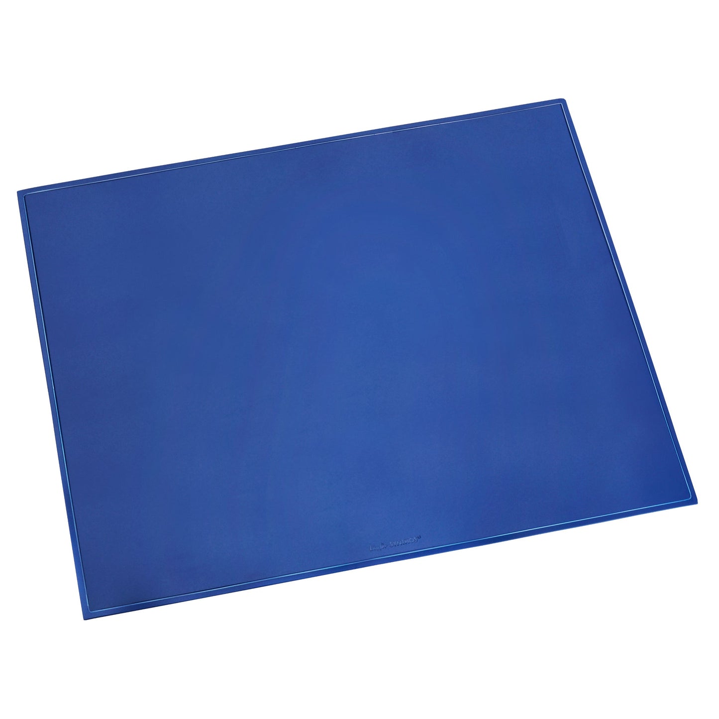 Läufer Schreibunterlage Synthos 65 x 52 cm (B x H) ohne Kalender Kunststoff blau