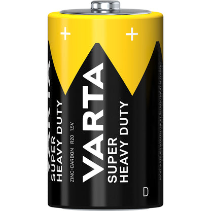 Varta Batterie Superlife D/Mono R20 Zink-Kohle 1,5V 2 St./Pack.