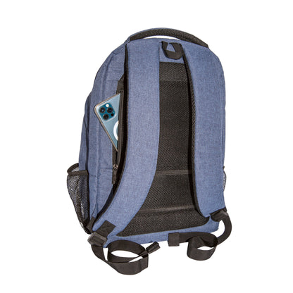 WEDO® Notebookrucksack DENIM Reißverschluss