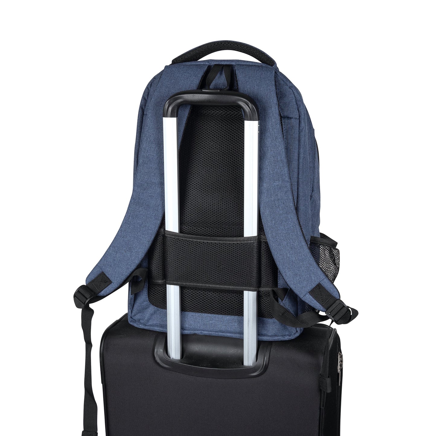 WEDO® Notebookrucksack DENIM Reißverschluss