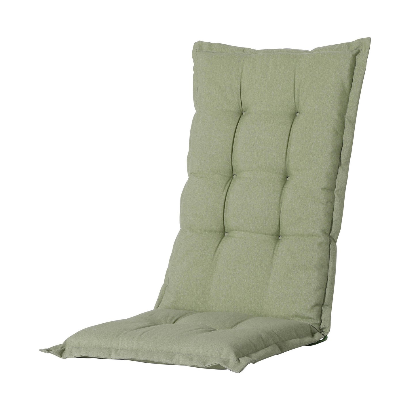 BEST Gartenauflage Hochlehner Breite des Sitzes: 60cm Tiefe der Sitzfläche: 74cm Höhe der Rückenlehne: 70cm 60 % Polyester, 40 % Baumwolle (190 g/m²) hellgrün