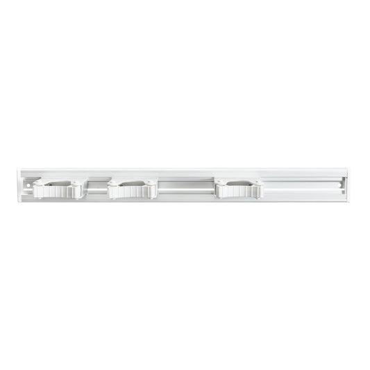 haug® Gerätehalter 51 x 5,5 x 8,5 cm (B x H x T) 3 Greifer Aluminium grau