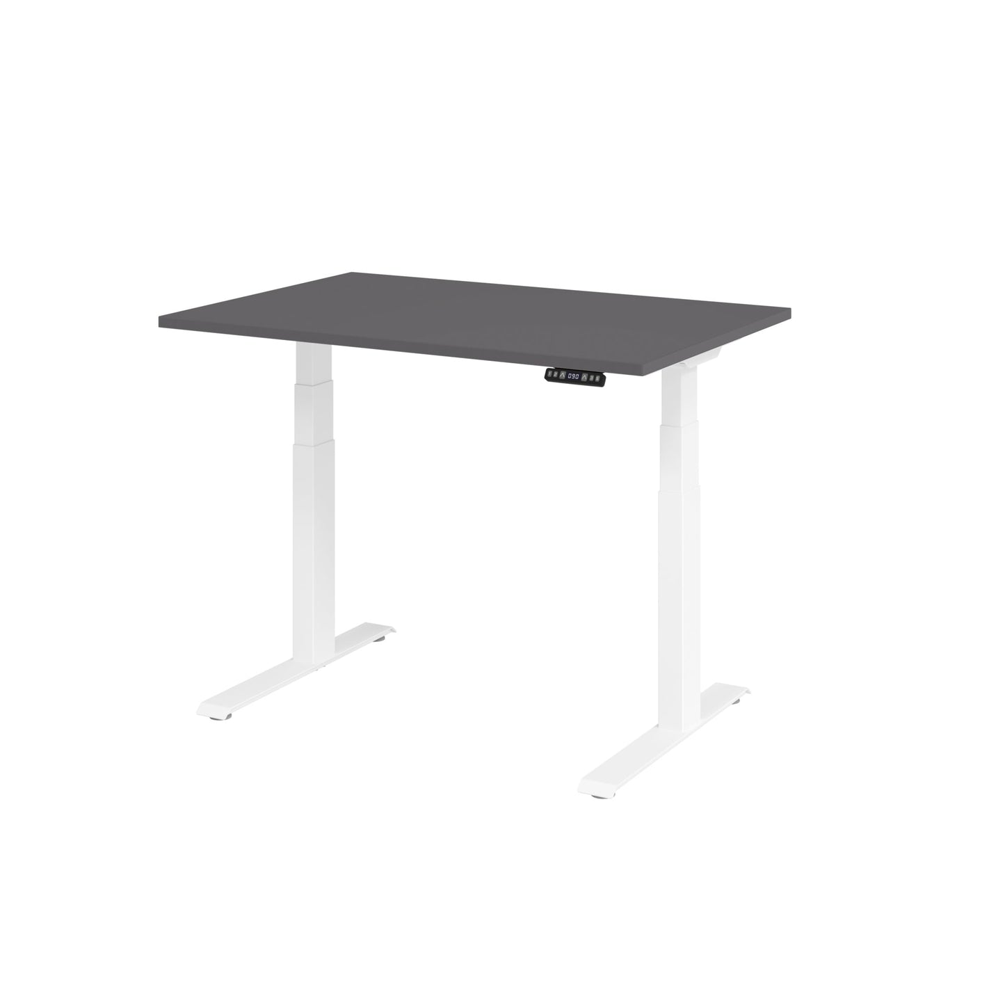 Hammerbacher Schreibtisch Basic Maße: 1.200 x 640 x 1.290 x 800 mm (B x H x T) Spanplatte graphit