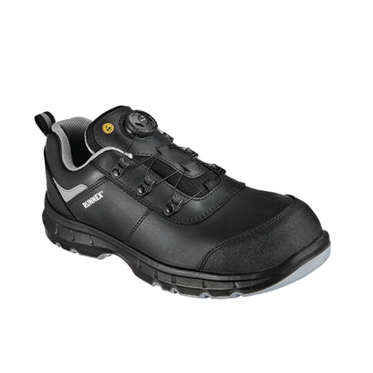 RUNNEX® Sicherheitsschuhe atop FlexStar 42 S3S Rindleder schwarz/grau