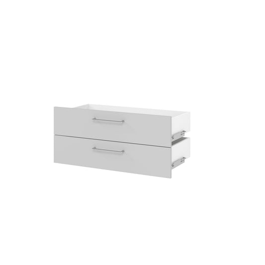 Hammerbacher Schublade Regal V9 Advanced 796 x 173 mm (B x H) Spanplatten, folienummantelt grau 2 St./Pack.