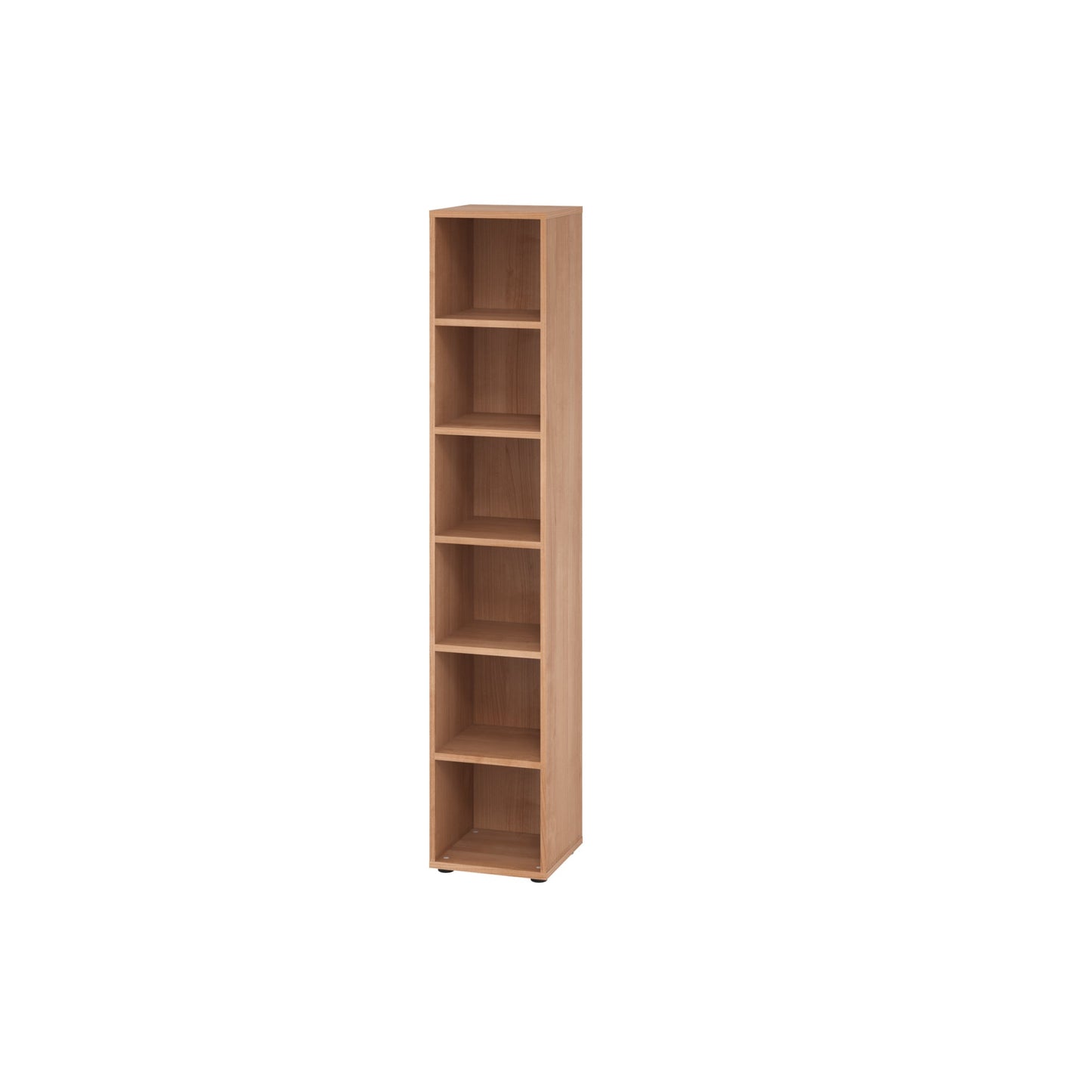 Hammerbacher Regal V9 Advanced 400 x 2.156 x 400 mm (B x H x T) 28kg 5 Fachböden Holz, melaminharzbeschichtet nussbaum