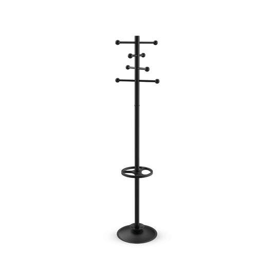 MAUL Garderobenständer MAULsaphir 38 x 171 cm (Ø x H) Stahl/Metall/Kunststoff schwarz