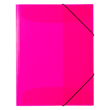 HERMA Sammelmappe Neon DIN A3 Polypropylen neonpink