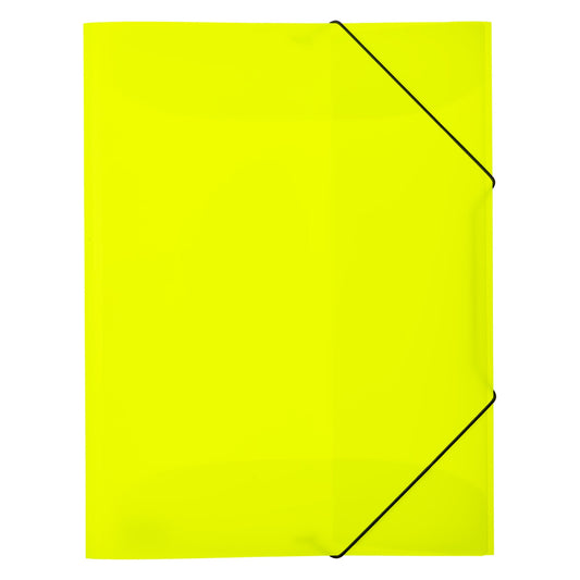 HERMA Sammelmappe Neon DIN A3 Polypropylen neongelb