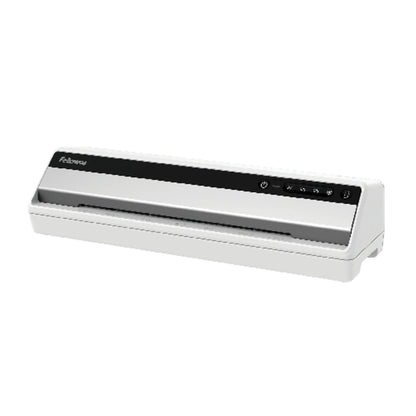 Fellowes® Laminiergerät SaturnT Heiß-/Kaltlaminierung 47,9 x 11,7 x 15,4 cm (B x H x T) DIN A3 weiß/grau