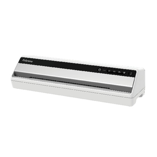 Fellowes® Laminiergerät SaturnT Heiß-/Kaltlaminierung 47,9 x 11,7 x 15,4 cm (B x H x T) DIN A3 weiß/grau