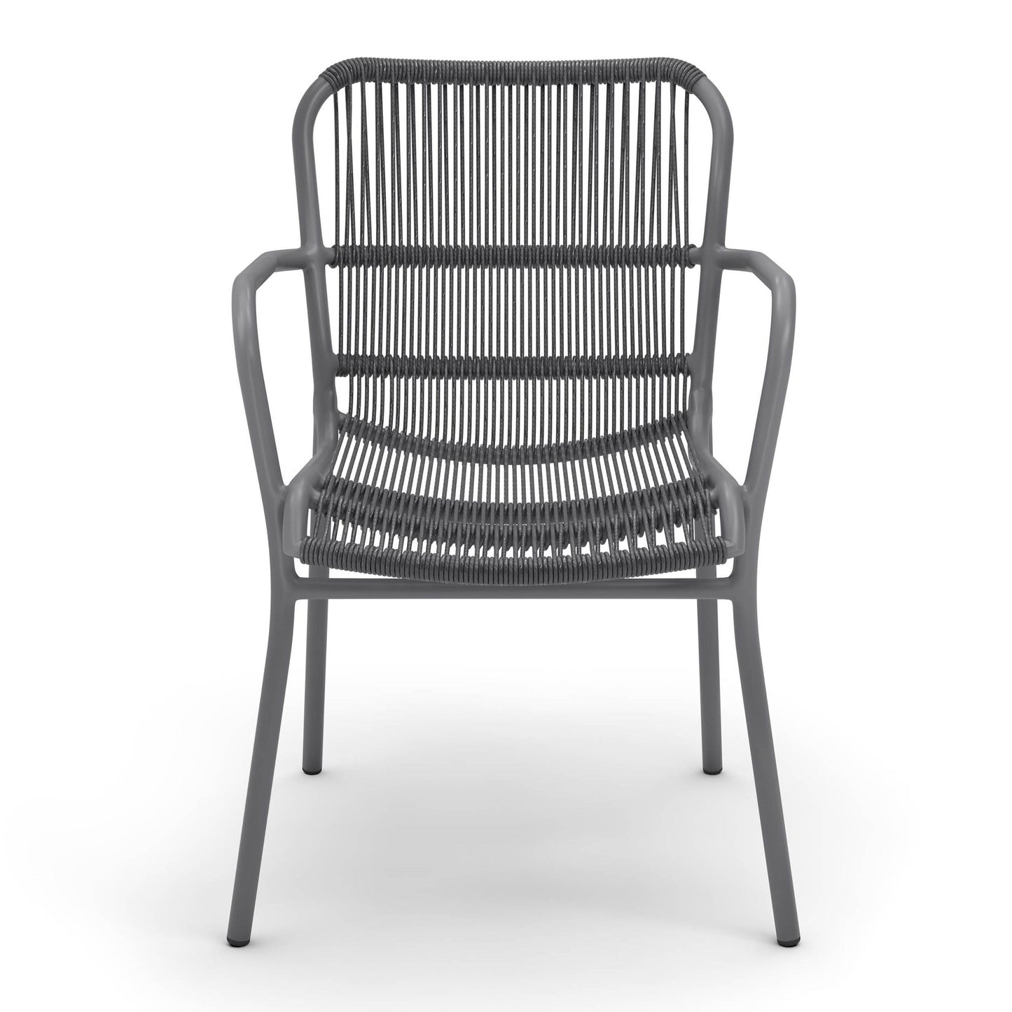 BEST Gartenstuhl Ives 66 x 86 x 56 cm (B x H x T) 100 % Polyester anthrazit 2 St./Pack.