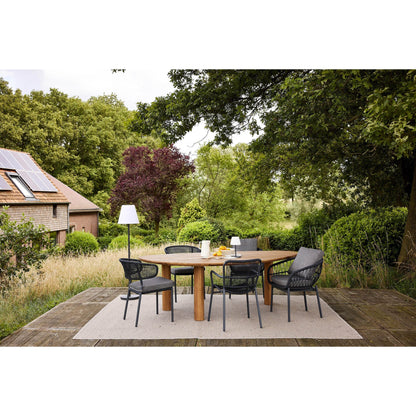 BEST Gartenstuhl Tropea 63,5 x 78,5 x 64,5 cm (B x H x T) 100 % Polyester anthrazit