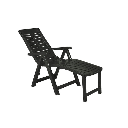 BEST Gartenstuhl Rinti 60 x 109 x 108 cm (B x H x T) Polypropylen anthrazit