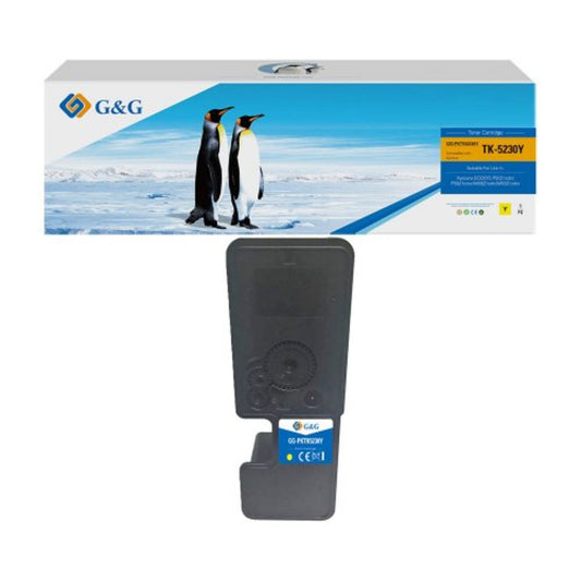 G&G Toner kein Originalzubehör Kompatibel mit: KYOCERA-TK5230Y 14775 ca. 2.200 Seiten gelb
