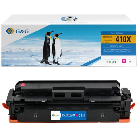 G&G Toner kein Originalzubehör Kompatibel mit: HP 410X 14353 ca. 5.000 Seiten magenta