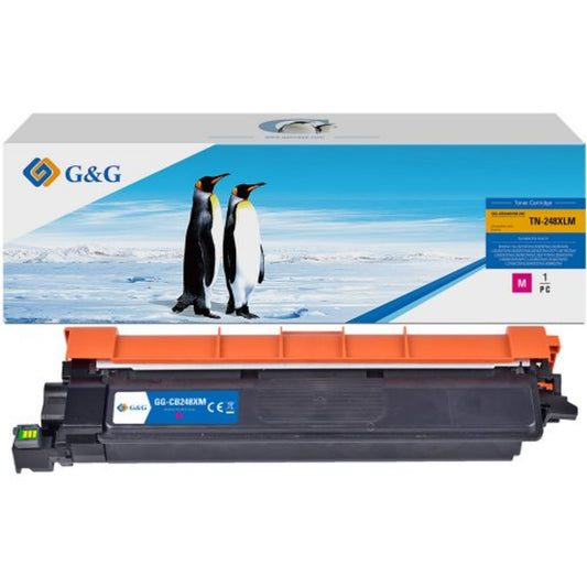 G&G Toner kein Originalzubehör Kompatibel mit: Brother TN-248M 21403 ca. 2.300 Seiten magenta