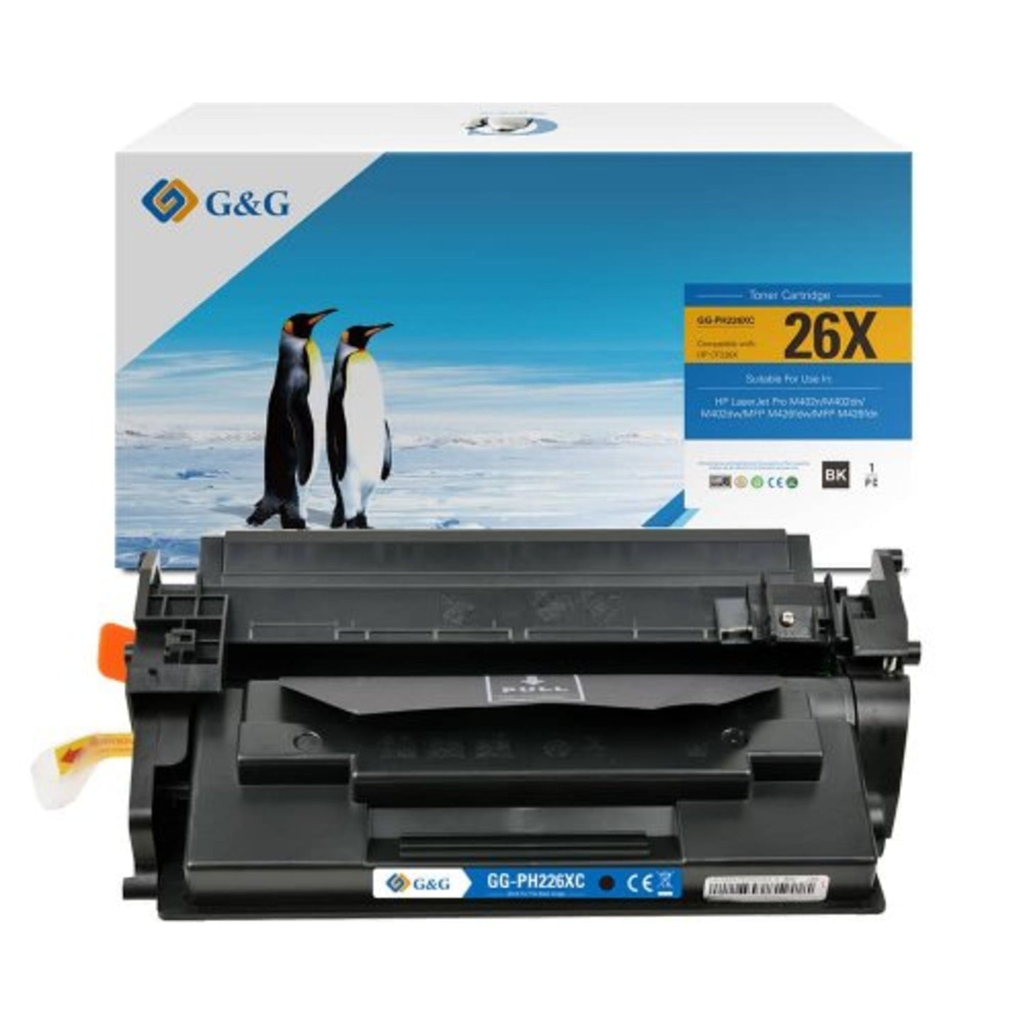 G&G Toner kein Originalzubehör Kompatibel mit: HP 26X 14336 ca. 9.000 Seiten schwarz