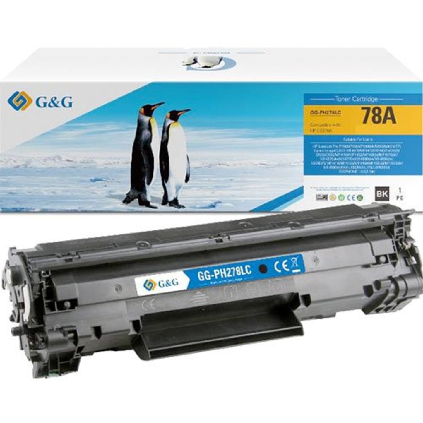 G&G Toner kein Originalzubehör Kompatibel mit: HP 78A 14178 ca. 3.000 Seiten schwarz