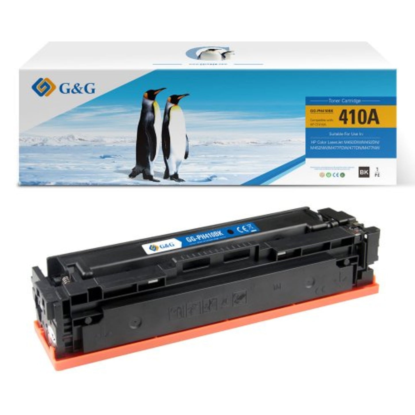 G&G Toner kein Originalzubehör Kompatibel mit: HP 410A 14347 ca. 2.300 Seiten schwarz