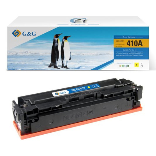 G&G Toner kein Originalzubehör Kompatibel mit: HP 410A 14349 ca. 2.300 Seiten gelb