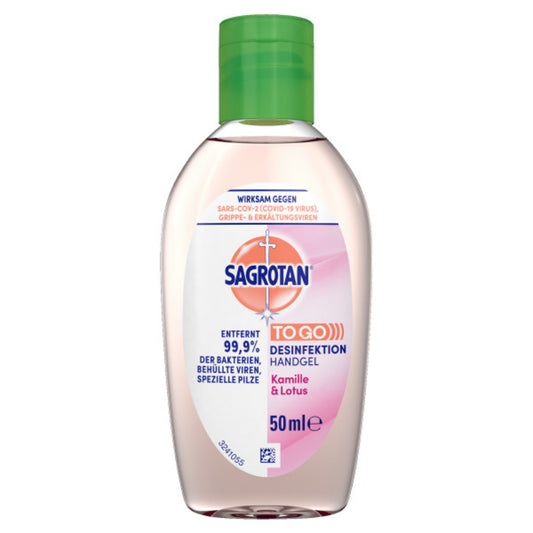 Sagrotan Handdesinfektion Kamille & Lotus Gel 0,050l