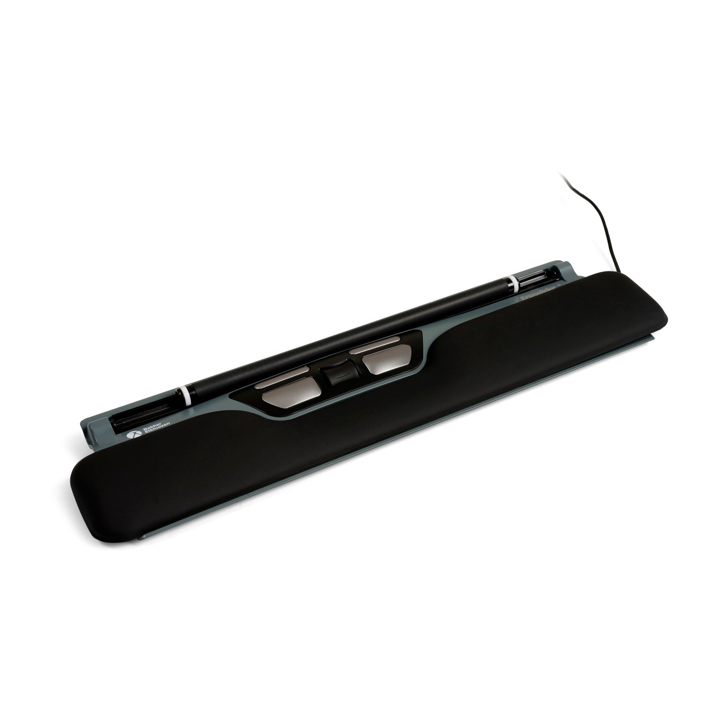 BakkerElkhuizen Optische PC Maus ErgoSlider Plus Links- und Rechtshänder ergonomisch USB-A schwarz