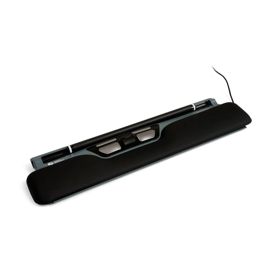 BakkerElkhuizen Optische PC Maus ErgoSlider Plus Links- und Rechtshänder ergonomisch USB-A schwarz
