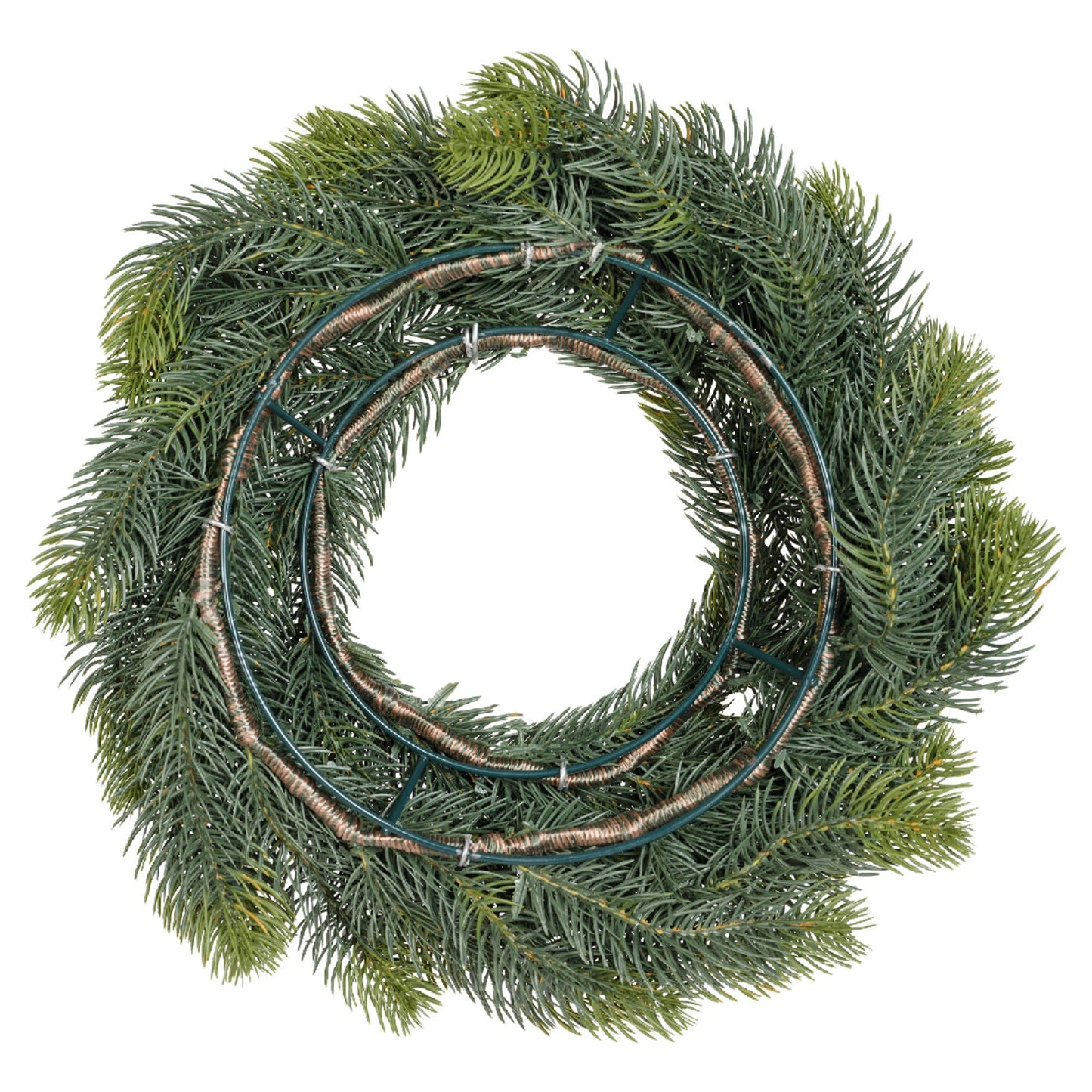 EVERLANDS Weihnachtskranz Winnipeg 50cm 106 Spitzen PVC grün
