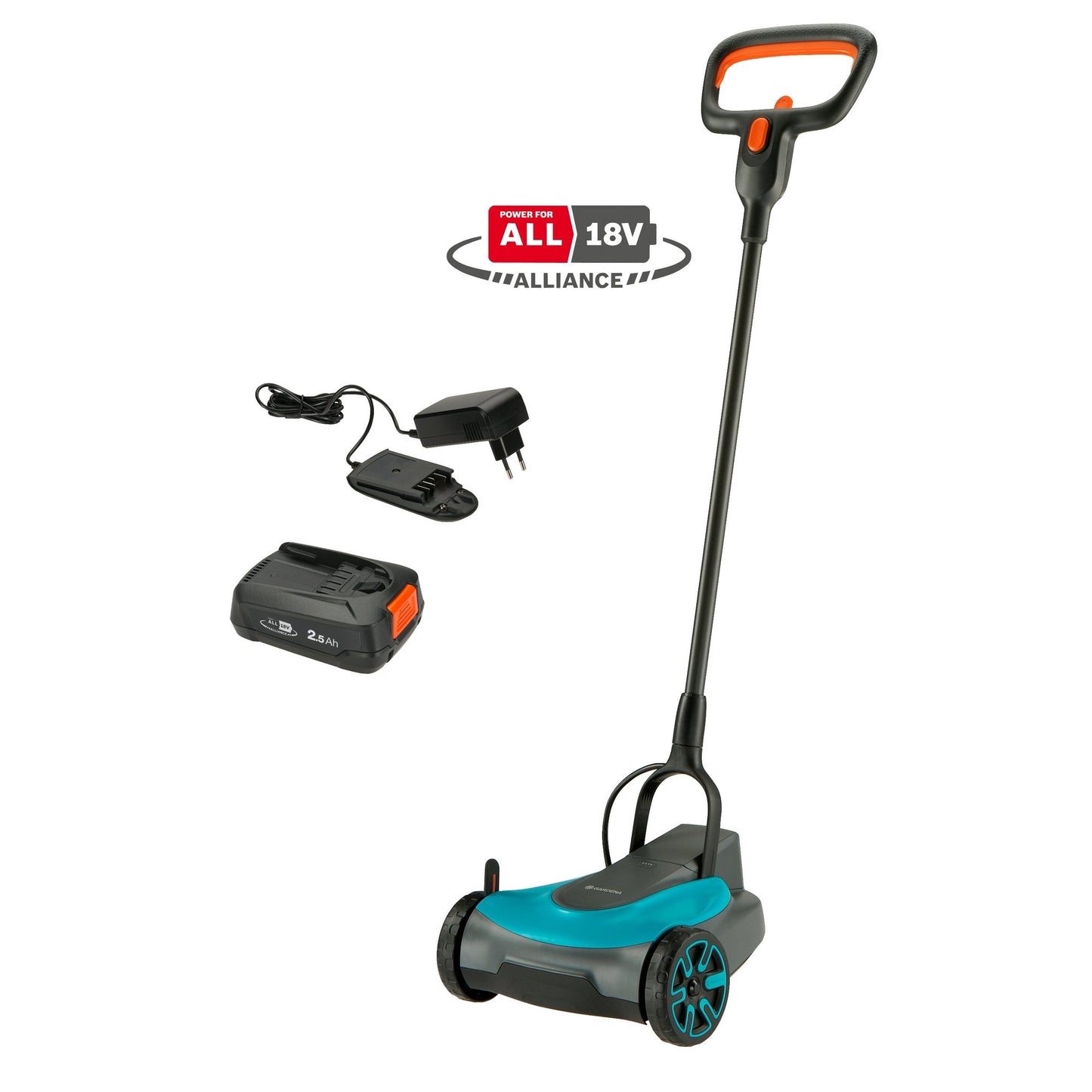 GARDENA Rasenmäher HandyMower 22/18V P4A 220mm 83dB Akku