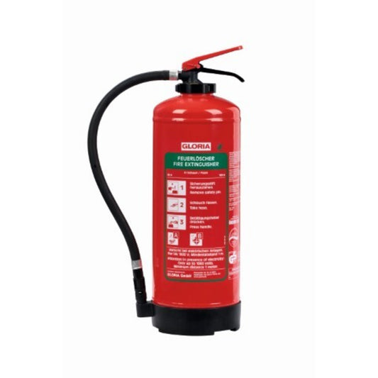 GLORIA Handfeuerlöscher SKA+ 9 EASY 43A, 183B 29 x 62 x 20,5 cm (B x H x T)