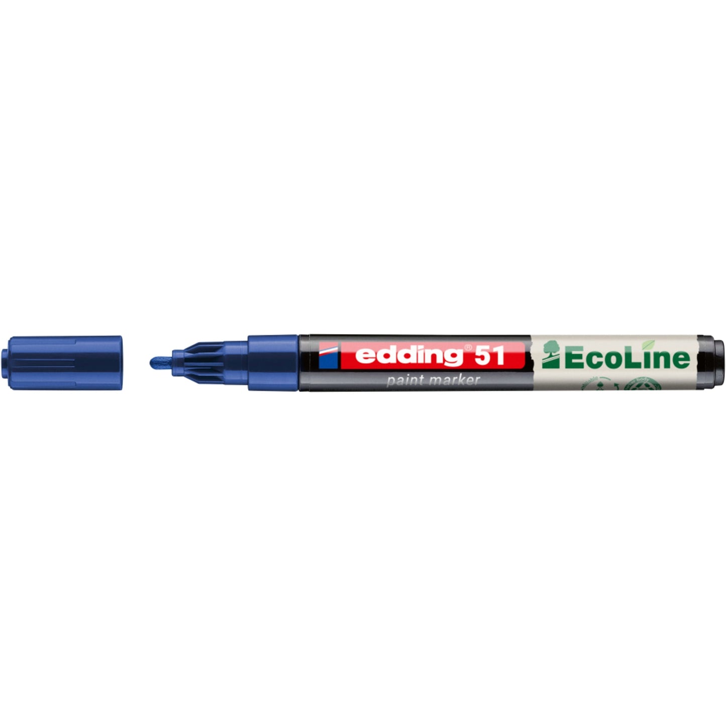 edding Lackmarker 51 EcoLine 1-2mm blau