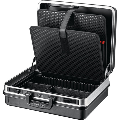 KNIPEX Werkzeugkoffer 465 x 200 x 410 mm (B x H x T) 15kg ABS Kunststoff, Aluminium schwarz