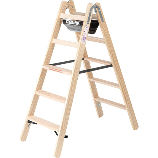 MUNK Stehleiter 2,71m Holz