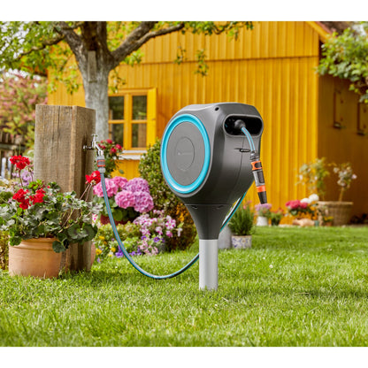 GARDENA Schlauchaufroller RollUp M 22,8 x 71,2 x 40,7 cm (B x H x T) 20 m, Anschlussschlauch: 1,5m 9,3kg