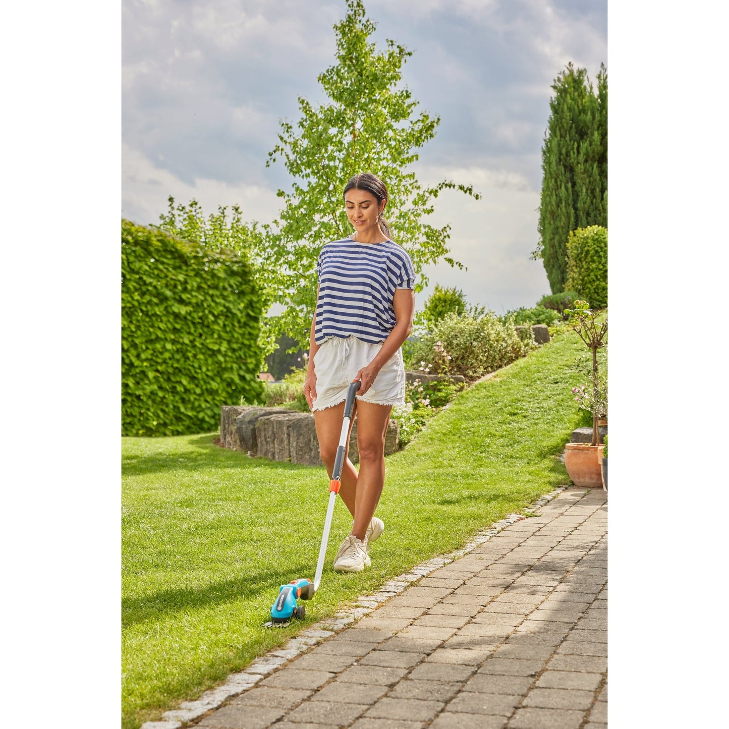 GARDENA Grasschere ComfortCut Li Set 95,85 x 76,7 x 10,2 cm (B x H x T) Akku 1,7kg