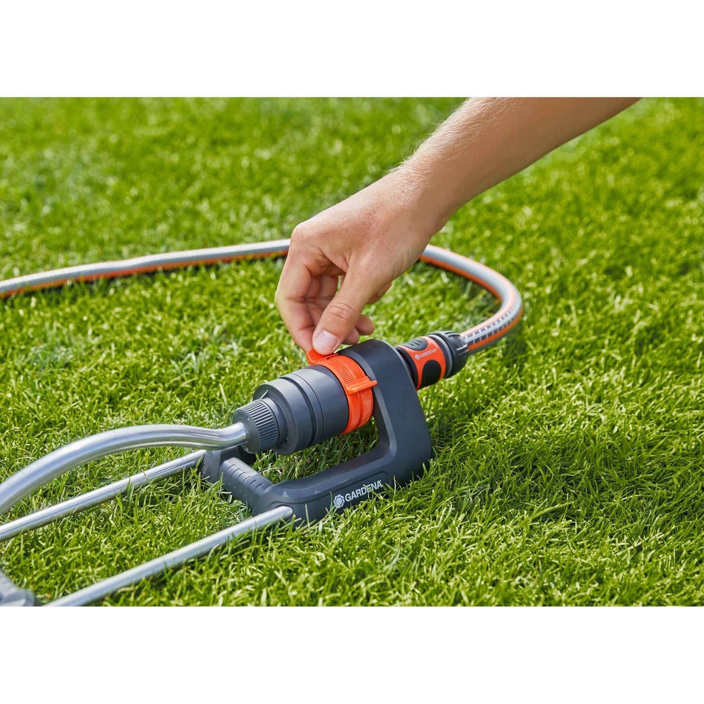 GARDENA Rasensprenger Aqua S Viereckregner 90-220qm