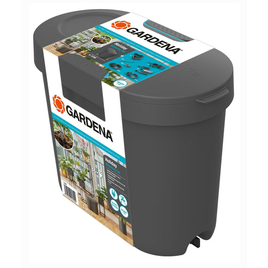 GARDENA Bewässerungssystem leicht: 15 ml/min., mittel: 30 ml/min., stark: 60l/h 62 Teile